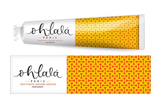 Οδοντόκρεμα Ohlala Orange Mint - 75 ml