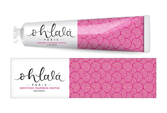 Οδοντόκρεμα Ohlala Raspberry Mint - 75 ml