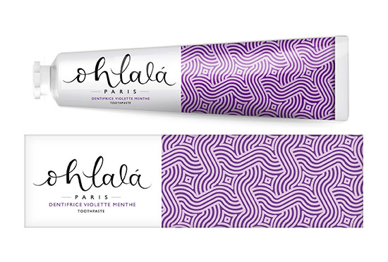 Οδοντόκρεμα Ohlala Violet Mint - 75 ml